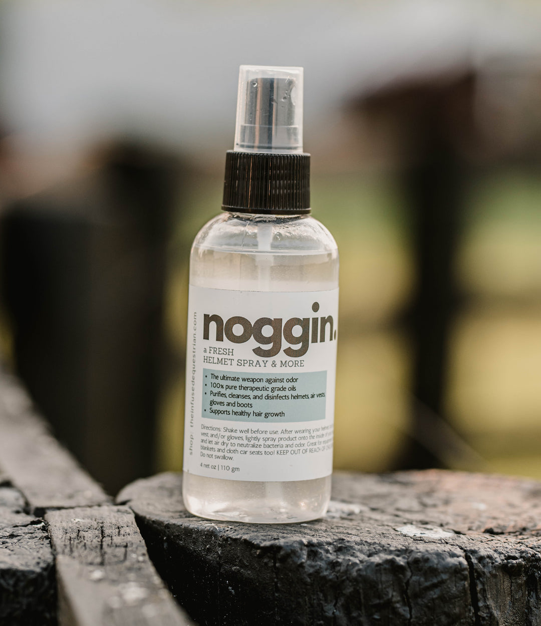 Infused Equestrian Noggin Helmet Spray