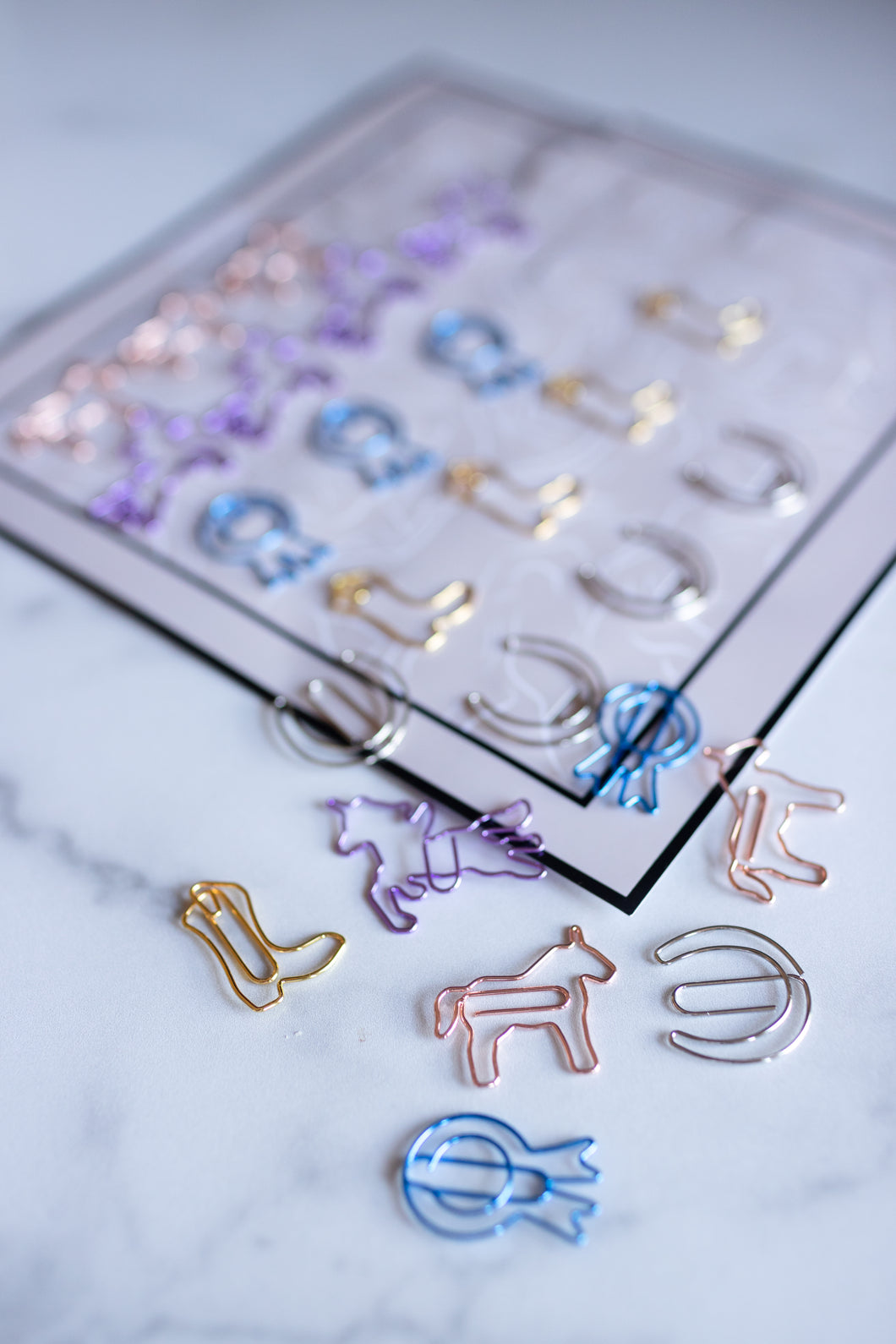 Equestrian Paper Clips by Pony Paper Studio